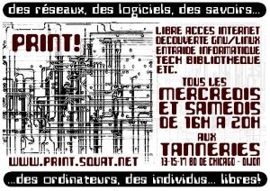 pour des
	  réseaux, ordinateurs, logiciels, individus, savoirs... libres!