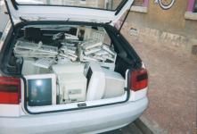 déménagement de l'atelier print du Pamplemousse