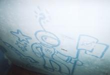 le spationaute des escaliers du Pamplemousse